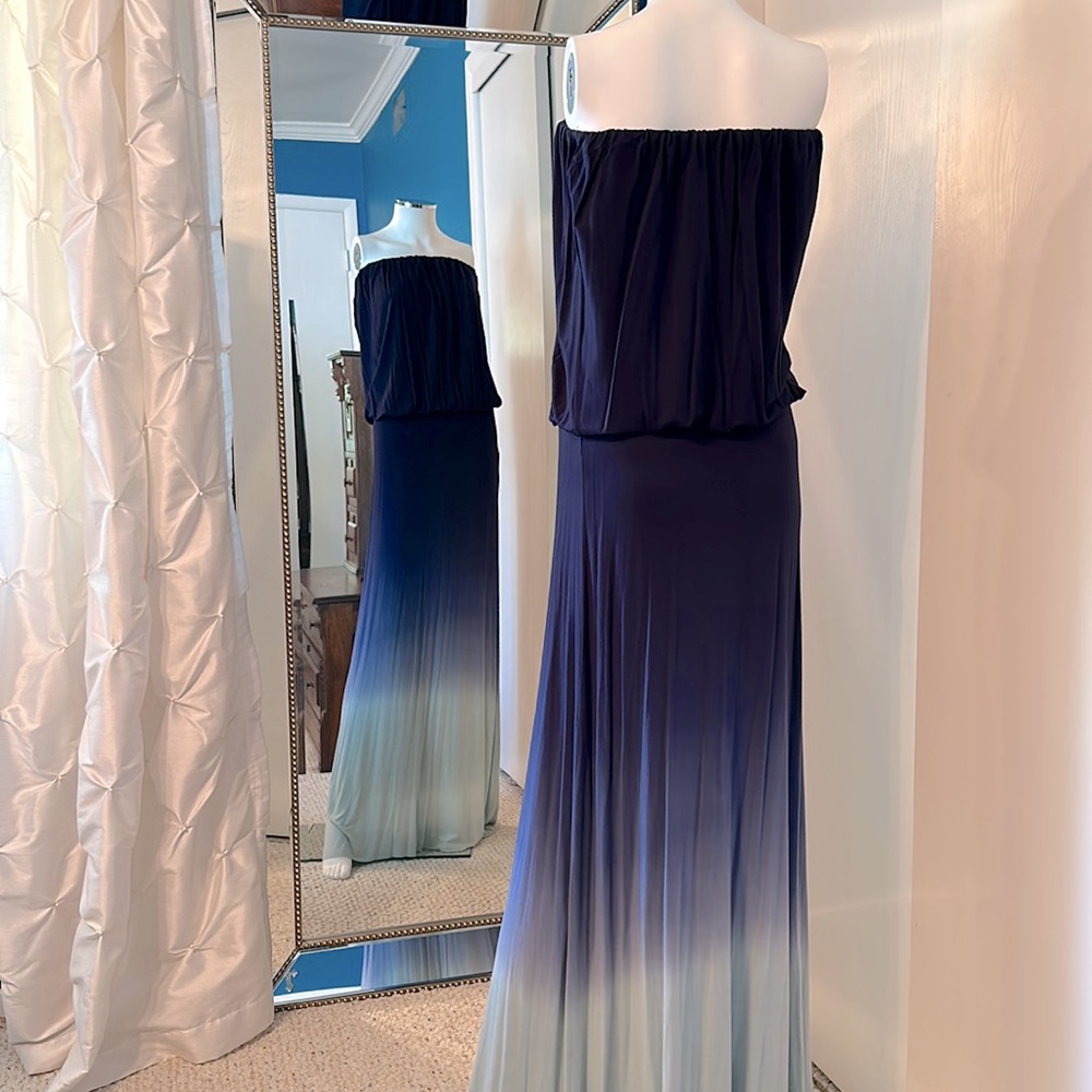 End of Summer Dress Sale - Ombré Maxi Dress